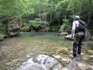 Guide de pêche à la mouche Aveyron.